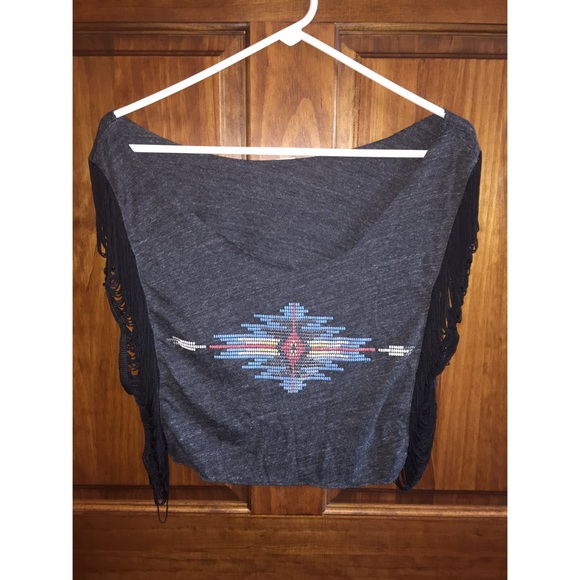 Loose crop top