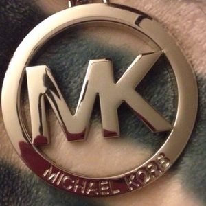 Michael Kors Silver Keychain