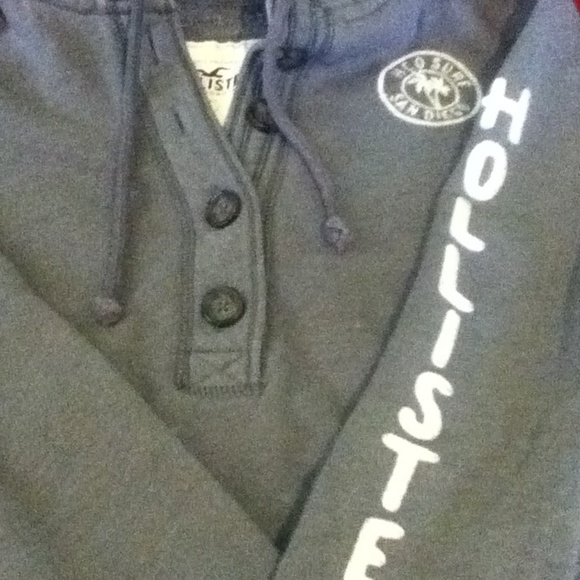Gray Hollister Hoodie