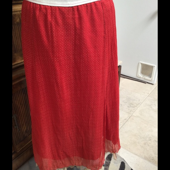 Rozae Nichols silk maxi skirt