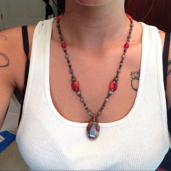 🍒HANDMADE NECKLACE🍒 - Picture 2 of 4