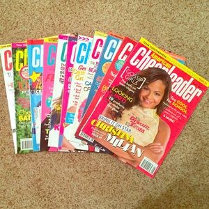 11 issues of American Cheerleader