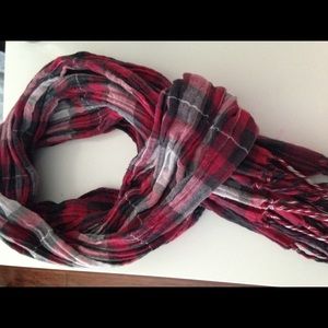 Plaid light scarf🎉