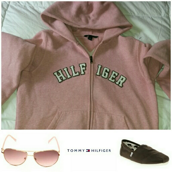 Pink Tommy Hilfiger Sweatshirt