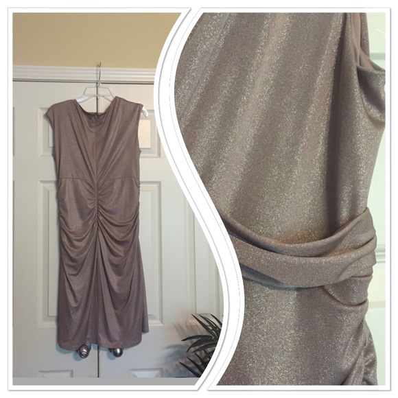 Gorgeous gold sparkly dress
