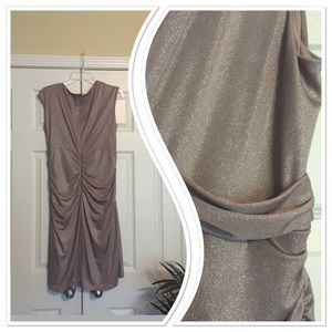 Gorgeous gold sparkly dress