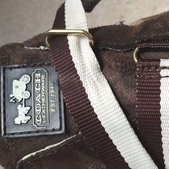 Coach brown sneakers size 7.5 - Picture 2 of 4