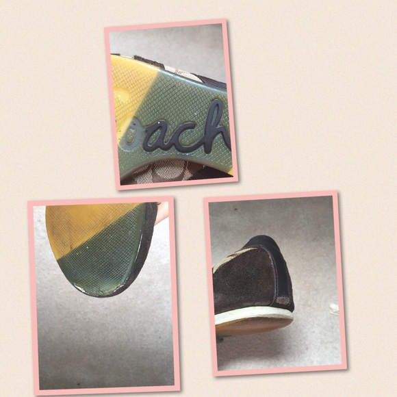 Coach brown sneakers size 7.5 - Picture 4 of 4