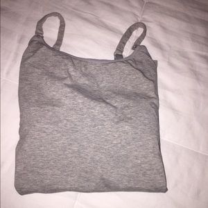 NWOT gray nursing tank