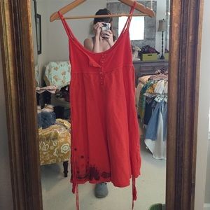 Free People Babydoll Hippie Dress
