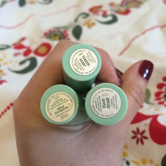 Three Clinique Lipsticks & Eyeshadow