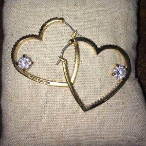 Juicy Couture Heart Earrings