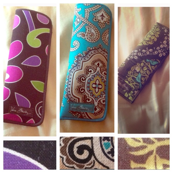 Vera Bradley glasses case bundle