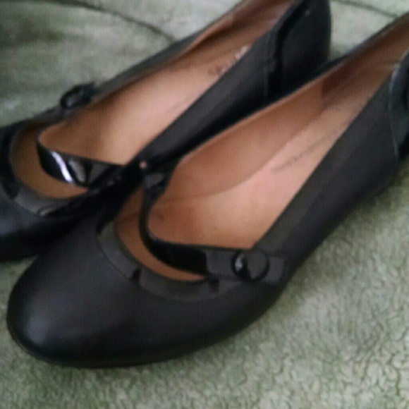 SOFT SPOT LEATHER FLATS - Picture 3 of 4