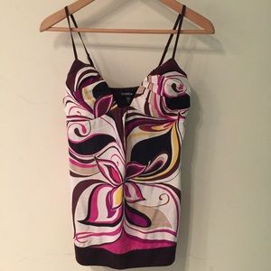 Bebe multi color top