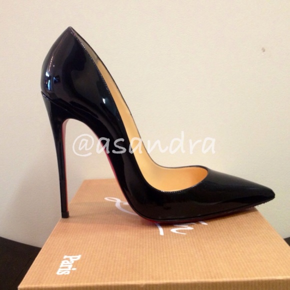 CL So Kate 120mm Black Patent