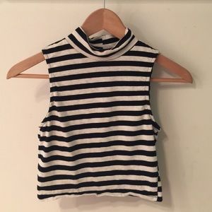 Love culture striped crop top