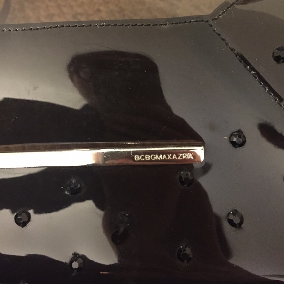 BCBG Maxazria jelly black studded clutch - Picture 4 of 4