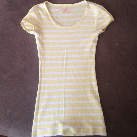 Yellow striped top - Picture 1 of 1