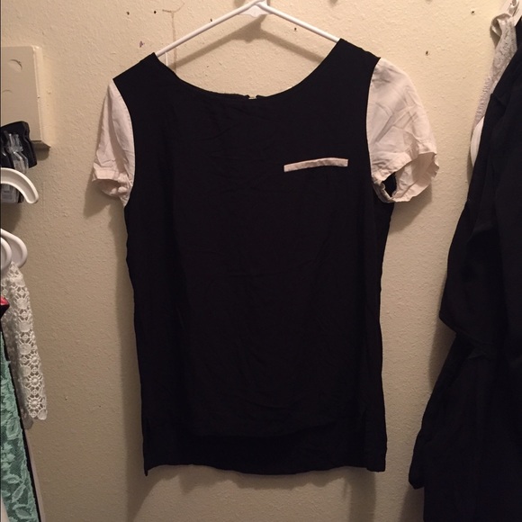 Contrast shirt