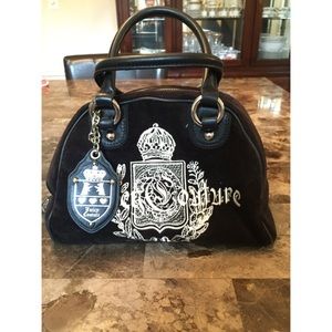 Authentic black juicy couture purse