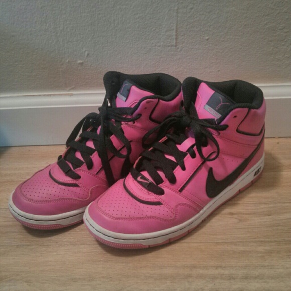 Pink Nike Hightops