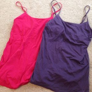 Pink and purple cami