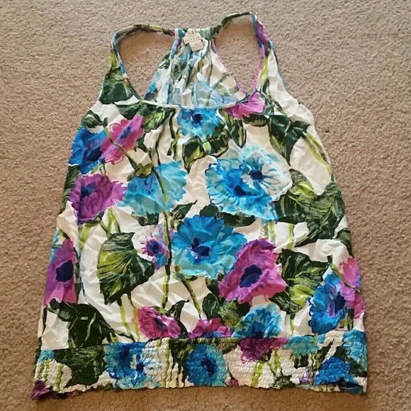 Floral Print Tank!