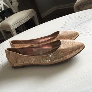 Steve Madden Golden Sparkle Uppers