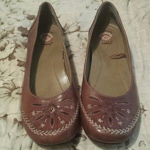XXXSOLDXXX Earth Spirit Brown Leather Flats
