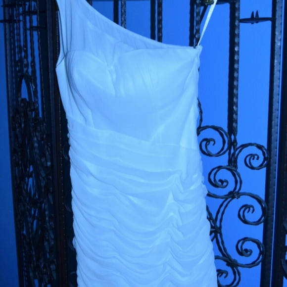 White dress.