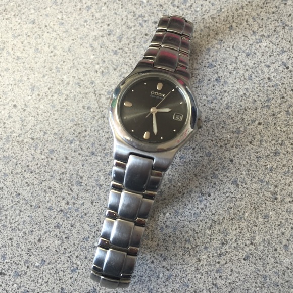 Citizen Eco-drive silver watch