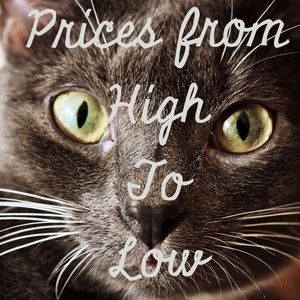 Closet organized from high to low prices