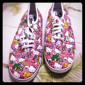 Hello kitty vans size  10.5