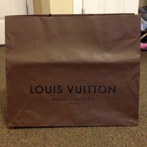 Large LV shopping bag
