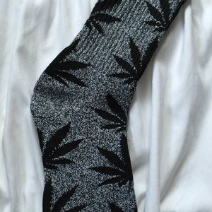 Grey+Black and Aqua+Blue HUF Socks Bundle