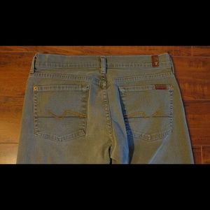 7 For All Mankind Gray Women's Jeans Size 28