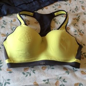 Yellow 38D Victoria's Secret Sports Bra