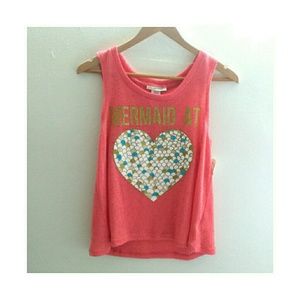 Mermaid at heart tee