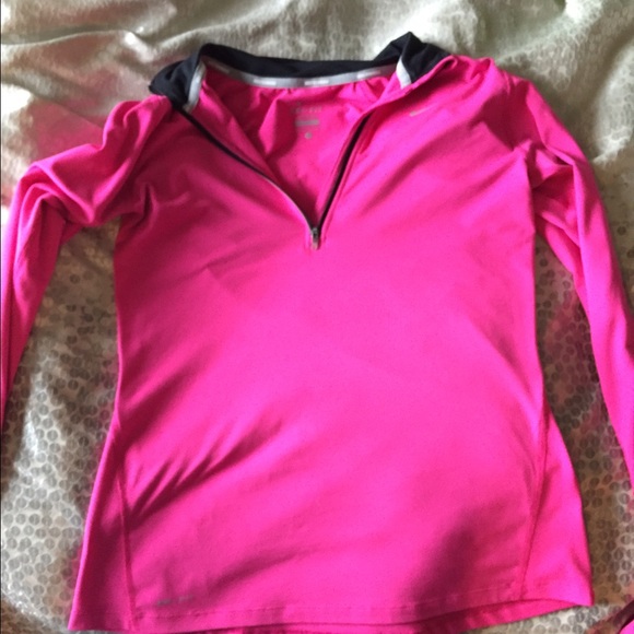 Nike dri fit long sleeve running shirt