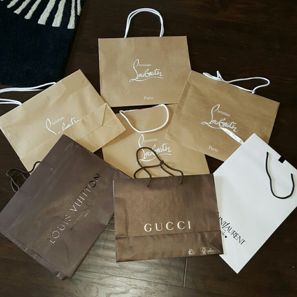 Christian Louboutin Shopping bags!