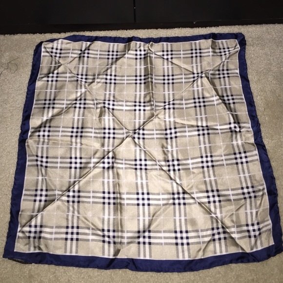 Burberry silk scarf