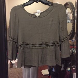 Pacsun olive top
