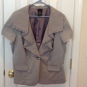 Plus size blazer