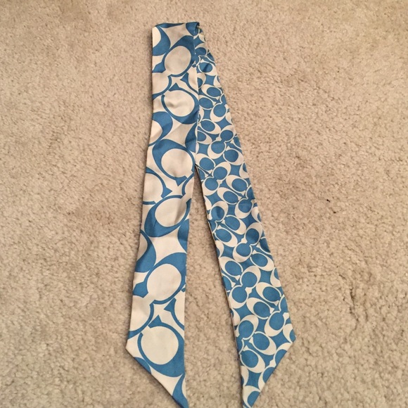 Coach headband/ponytail scarf