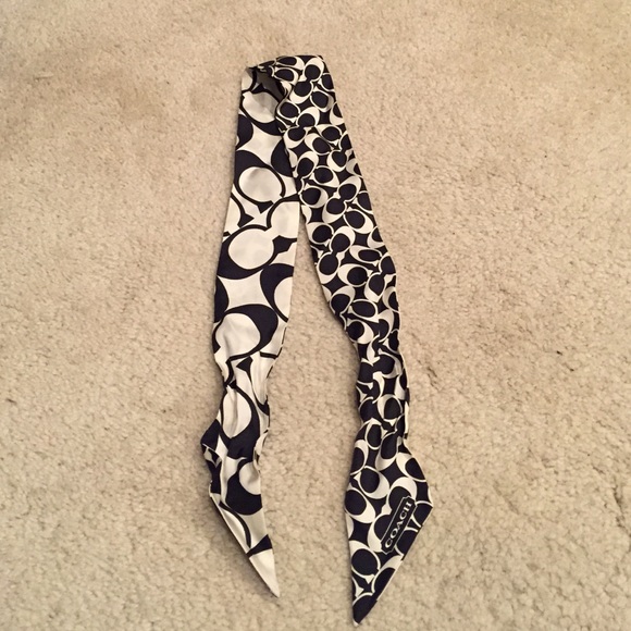 Coach headband/ponytail scarf.