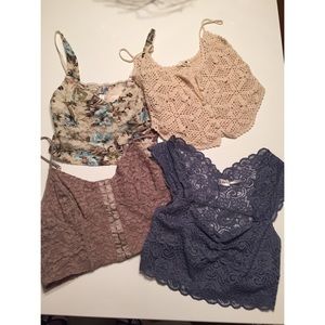 Lot of spring crop tops 🌸