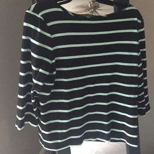 Ralph Lauren Mint 3/4 sleeve shirt