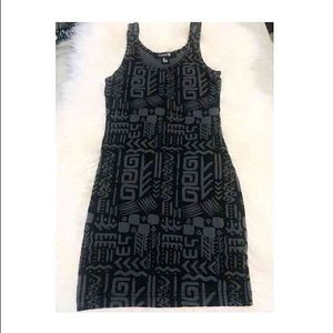 Tribal bodycon dress