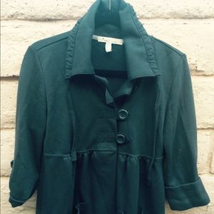 Teal Blue jacket. Size M